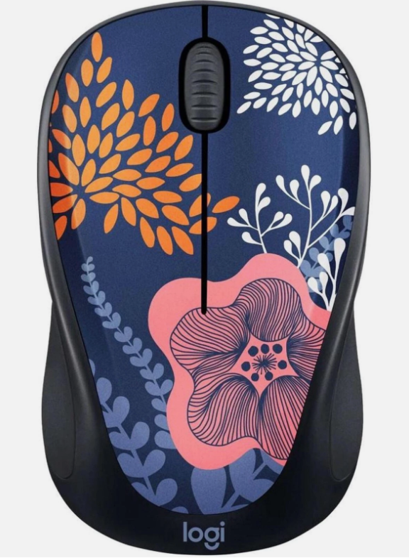 Logitech Wireless Mouse - Limited Edition - Floral