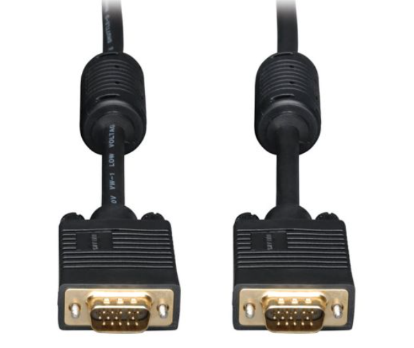 Tripp-Lite SVGA High-Resolution RGB Coaxial Cable (HD15 M/M) - 25FT - P502-025