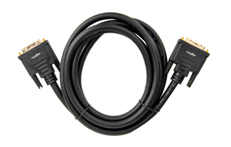 Rocstor Premium DVI-D Dual Link Display Cable M/M – 6 ft - Y10C109-B1