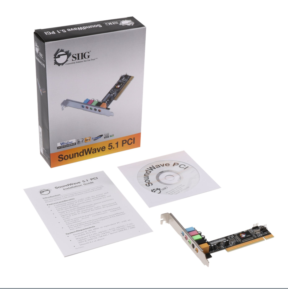 SIIG SoundWave  PCI - ATF3823X