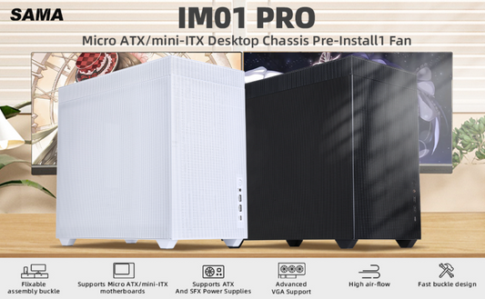 SAMA IM01 Pro Micro ATX - Black