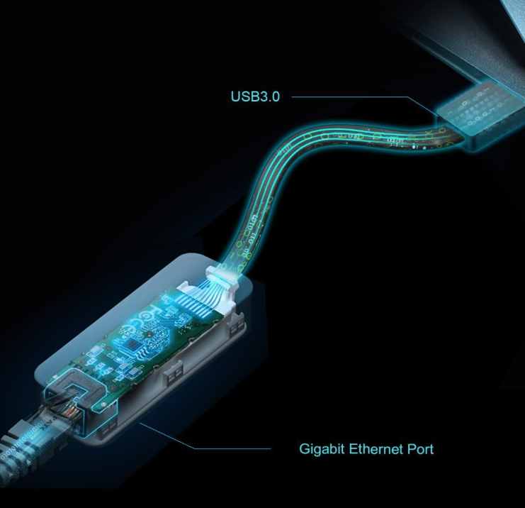TP-Link USB 3.0 - RJ45 Adapter - UE306U