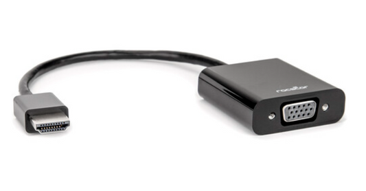 Rocstor HDMI Male to VGA Female Adapter - 6" - Y10C120-B1