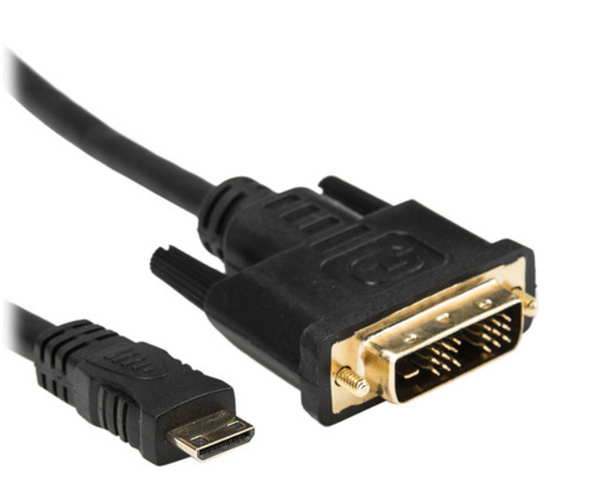 Rocstor Mini HDMI-DVI-D M/M - Y10C248-B1