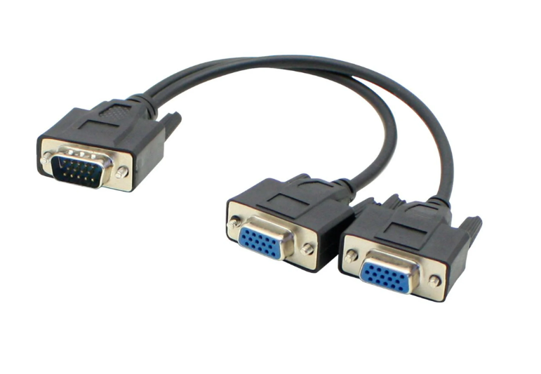 Addon VGA Splitter M-F/F 8" - VGASPLMFF