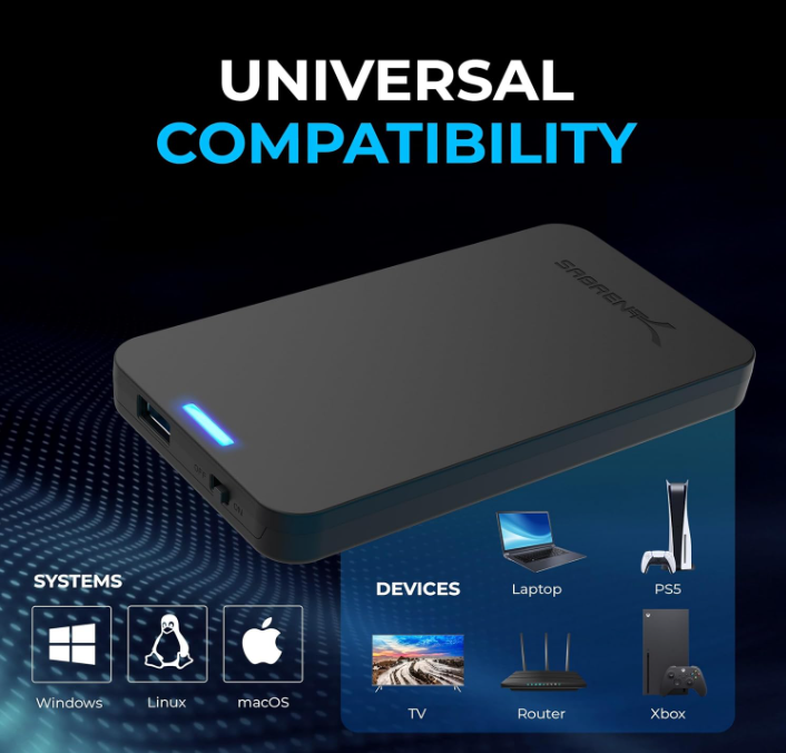 Sabrent 2.5" SATA HD USB 3.0 - EC-UASP