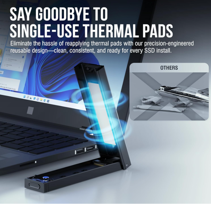 Sabrent USB 3.2 Type-C - NVMe Enclosure - EC-SNVE