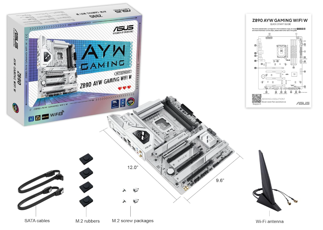 ASUS Z890 AWY Gaming WIFI W ATX