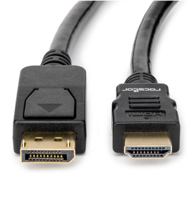 Rocstor Premium DisplayPort to HDMI Converter Cable - M/M - 6FT - Y10C127-B