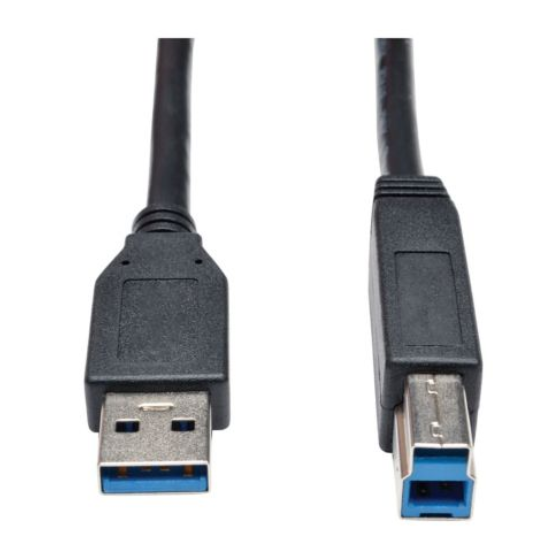TRIPP LITE 10FT USB 3.0 SuperSpeed Device Cable - 5Gbps AB M/M - Black (U322-010-BK)