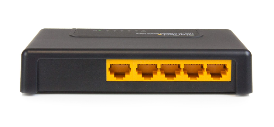 StarTech 5 Port Ethernet - 10/100 Desktop Wall Mount Network Switch - DS51072