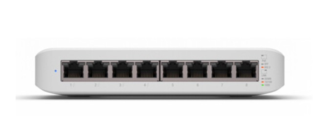 Ubiquiti UniFi Lite 8-Port Gigabit PoE+ Compliant Managed Switch - USW-Lite-8-PoE