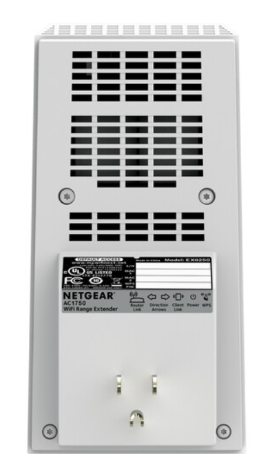NETGEAR EX6250 AC1750 Dual-Band Wi-Fi Mesh Extender