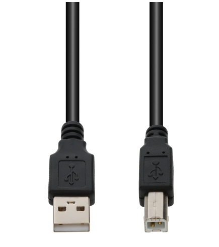 V7 USB A Male to USB B Male Cable USB 2.0 480 Mbps - 1.8m/6ft - V7E2USB2AB-1.8M