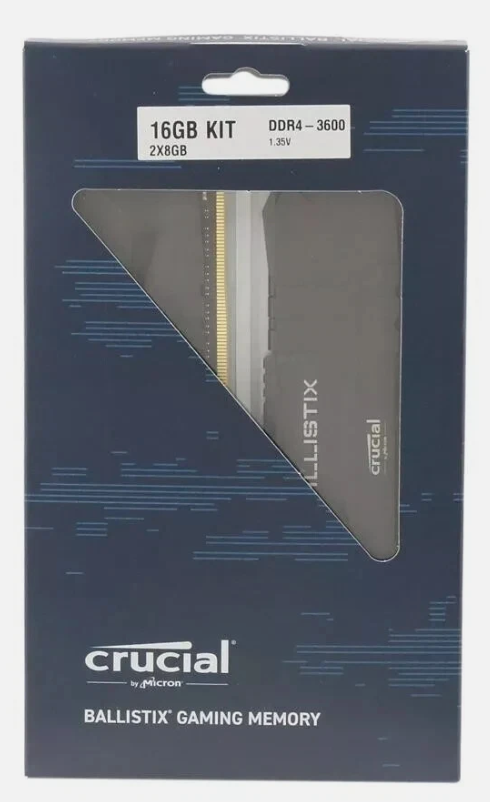 Crucial Ballistic 16GB DDR4-3600 UDIMM - BL2K8G36C16U4B
