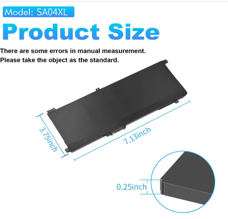 Laptop Battery - HP Envy X360 15 Convertible - SA04XL