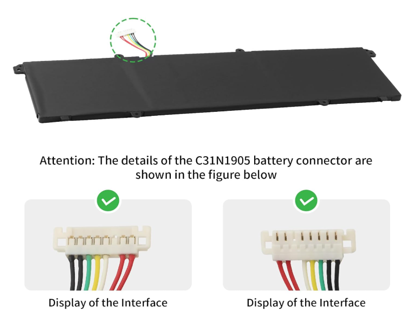 Laptop Battery - Asus VivoBook S13/S14 - C31N1905