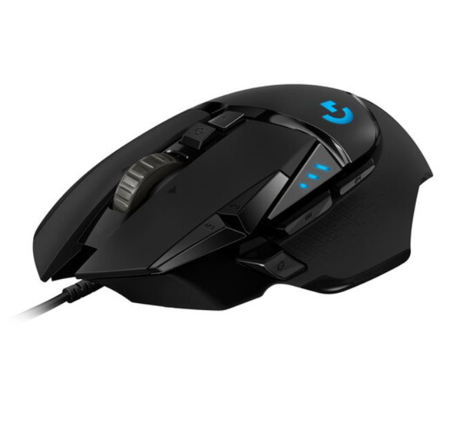 Logitech G G502 HERO Wired Gaming Mouse - Black